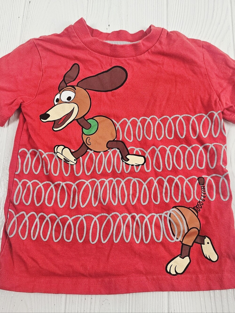 Toy Story Slinky Toddler 3T Boys Shirt